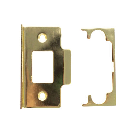 This is an image of Atlantic Rebate Kit to suit CE Tubular Latch - Polished Brass available to order from T.H Wiggans Architectural Ironmongery in Kendal.