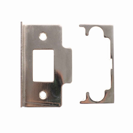 This is an image of Atlantic Rebate Kit to suit CE Tubular Latch - Polished Nickel available to order from T.H Wiggans Architectural Ironmongery in Kendal.