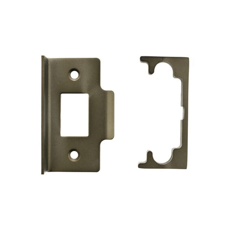 This is an image of Atlantic Rebate Kit to suit CE Tubular Latch - Urban Dark Bronze available to order from T.H Wiggans Architectural Ironmongery in Kendal.