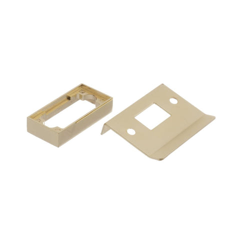 This is an image of Atlantic Rebate Kit to suit Tubular Latch - Polished Brass available to order from T.H Wiggans Architectural Ironmongery in Kendal.