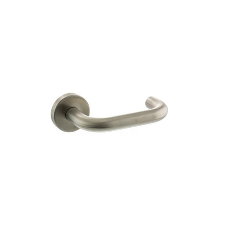 This is an image of Atlantic Return To Door Lever - Satin Stainless Steel available to order from T.H Wiggans Architectural Ironmongery in Kendal, quick delivery and discounted prices.