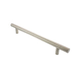 This is an image of Atlantic T Bar Pull Handle [Bolt Through] 1200mm x 32mm - Satin Stainless Steel available to order from Trade Door Handles.