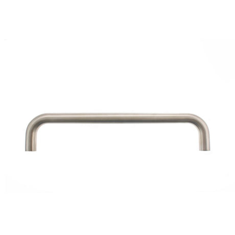 This is an image of Atlantic D Pull Handle [Bolt Through] 300mm x 19mm - Satin Stainless Steel available to order from T.H Wiggans Architectural Ironmongery in Kendal, quick delivery and discounted prices.