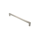 This is an image of Atlantic Mitred Pull Handle [Bolt Through] 450mm x 19mm - Satin Stainless Steel available to order from Trade Door Handles.