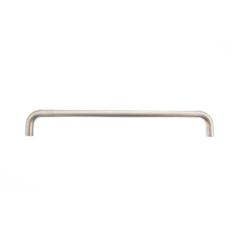 This is an image of Atlantic D Pull Handle [Bolt Through] 450mm x 19mm - Satin Stainless Steel available to order from T.H Wiggans Architectural Ironmongery in Kendal, quick delivery and discounted prices.