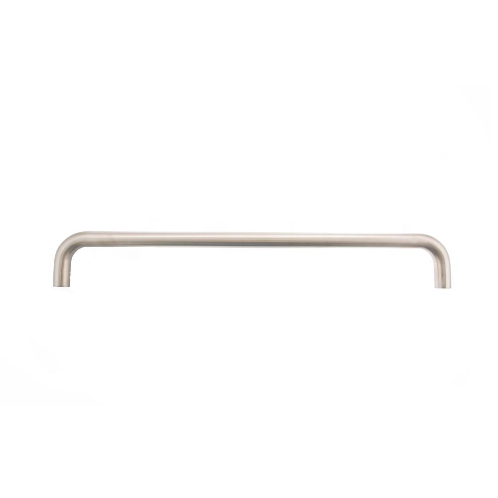 This is an image of Atlantic D Pull Handle [Bolt Through] 450mm x 19mm - Satin Stainless Steel available to order from Trade Door Handles.