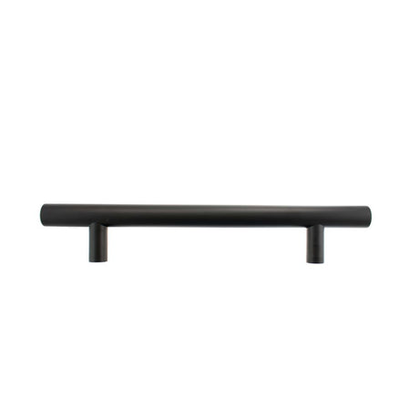 This is an image of Atlantic T Bar Pull Handle [Bolt Through] 450mm x 32mm - Matt Black available to order from Trade Door Handles.