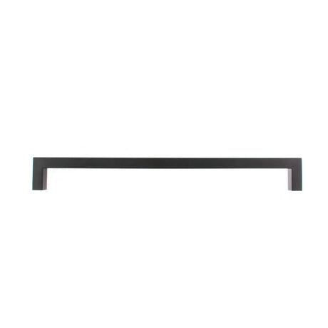 This is an image of Atlantic Mitred Pull Handle [Bolt Through] 600mm x 19mm - Matt Black available to order from Trade Door Handles.