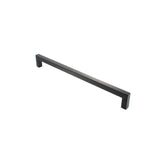 This is an image of Atlantic Mitred Pull Handle [Bolt Through] 600mm x 19mm - Matt Black available to order from Trade Door Handles.