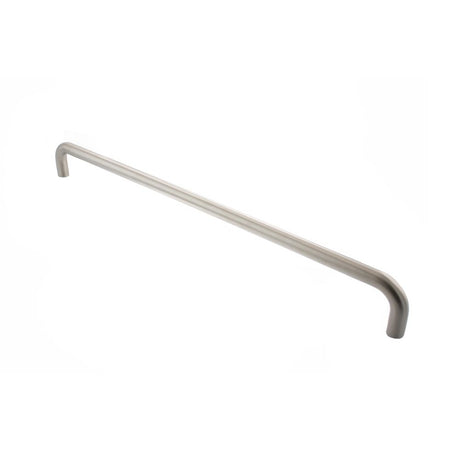 This is an image of Atlantic D Pull Handle [Bolt Through] 600mm x 19mm - Satin Stainless Steel available to order from T.H Wiggans Architectural Ironmongery in Kendal, quick delivery and discounted prices.