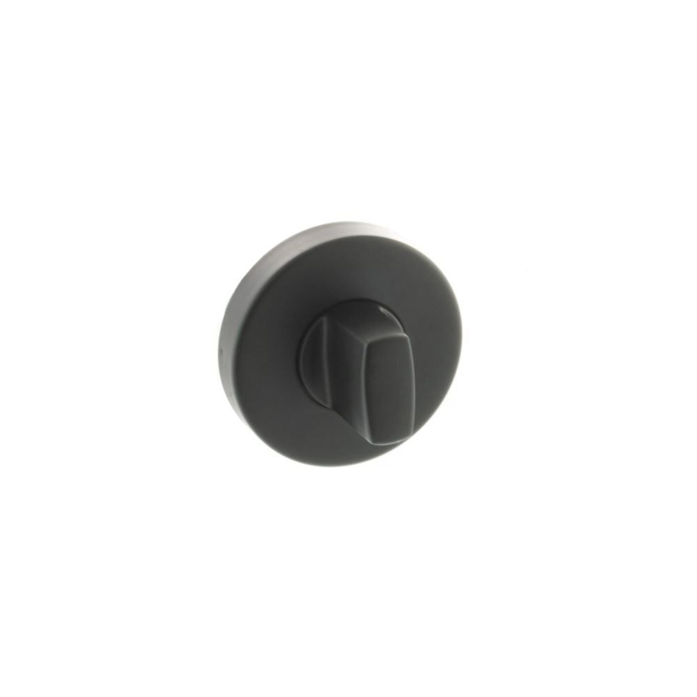 This is an image of Atlantic Indicator WC Turn and Release - Matt Black available to order from T.H Wiggans Architectural Ironmongery in Kendal, quick delivery and discounted prices.