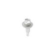 This is an image showing TIMCO Metal Construction Stitching Screws - For Sheet to Sheet - Hex - EPDM Washer - Bi-Metal - Exterior - Silver Organic - 6.3 x 22 - 100 Pieces Box available from T.H Wiggans Ironmongery in Kendal, quick delivery at discounted prices.