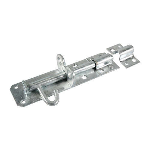 This is an image showing TIMCO Brenton Padbolt - Hot Dipped Galvanised - 4" - 1 Each Plain Bag available from T.H Wiggans Ironmongery in Kendal, quick delivery at discounted prices.