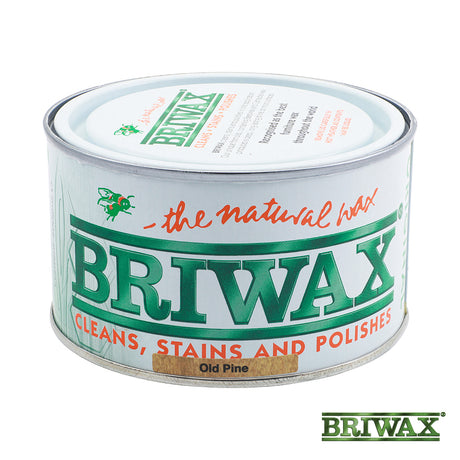 This is an image showing TIMCO Briwax Original - Old Pine - 400g - 1 Each Tin available from T.H Wiggans Ironmongery in Kendal, quick delivery at discounted prices.