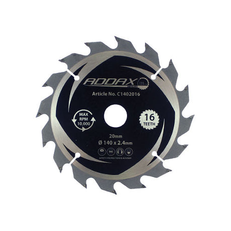 This is an image showing TIMCO Circular Saw Blade - General Purpose - Coarse/Medium - 150 x 20 x 12T - 1 Each Clamshell available from T.H Wiggans Ironmongery in Kendal, quick delivery at discounted prices.