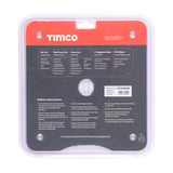 This is an image showing TIMCO Circular Saw Blade - Trimming/Crosscut - Medium/Fine - 216 x 30 x 40T - 1 Each Clamshell available from T.H Wiggans Ironmongery in Kendal, quick delivery at discounted prices.