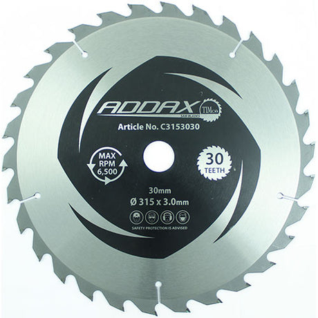 This is an image showing TIMCO Circular Saw Blade - Combination - Medium - 230 x 30 x 40T - 1 Each Clamshell available from T.H Wiggans Ironmongery in Kendal, quick delivery at discounted prices.