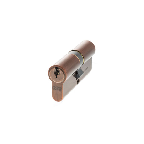 This is an image of AGB Euro Profile 5 Pin Double Cylinder Keyed Alike 35-35mm (70mm) - Copper available to order from T.H Wiggans Architectural Ironmongery in Kendal.