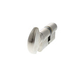 This is an image of AGB Euro Profile 5 Pin Cylinder Key to Turn 30-30mm (60mm) - Satin Chrome available to order from T.H Wiggans Architectural Ironmongery in Kendal.