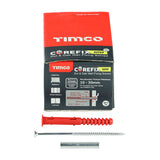 This is an image showing TIMCO Corefix 120 Dot & Dab Wall Fixing - 5.0 x 120 - 24 Pieces Box available from T.H Wiggans Ironmongery in Kendal, quick delivery at discounted prices.