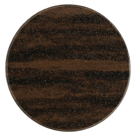 This is an image showing TIMCO Self-Adhesive Cover Caps - African Hardwood - 13mm - 112 Pieces Pack available from T.H Wiggans Ironmongery in Kendal, quick delivery at discounted prices.