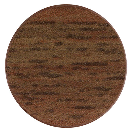 This is an image showing TIMCO Self-Adhesive Cover Caps - Dijon Walnut - 13mm - 112 Pieces Pack available from T.H Wiggans Ironmongery in Kendal, quick delivery at discounted prices.