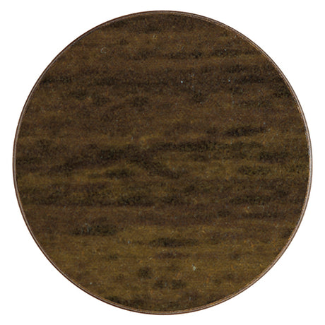 This is an image showing TIMCO Self-Adhesive Cover Caps - Mahogany - 13mm - 112 Pieces Pack available from T.H Wiggans Ironmongery in Kendal, quick delivery at discounted prices.