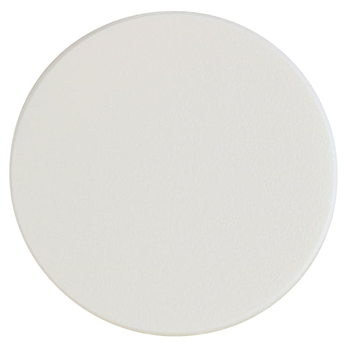 This is an image showing TIMCO Self-Adhesive Cover Caps - White Matt - 18mm - 105 Pieces Pack available from T.H Wiggans Ironmongery in Kendal, quick delivery at discounted prices.