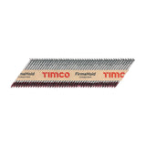 This is an image showing TIMCO FirmaHold Collated Clipped Head Nails - Retail Pack - Ring Shank - A2 Stainless Steel - 2.8 x 50 - 1100 Pieces Box available from T.H Wiggans Ironmongery in Kendal, quick delivery at discounted prices.