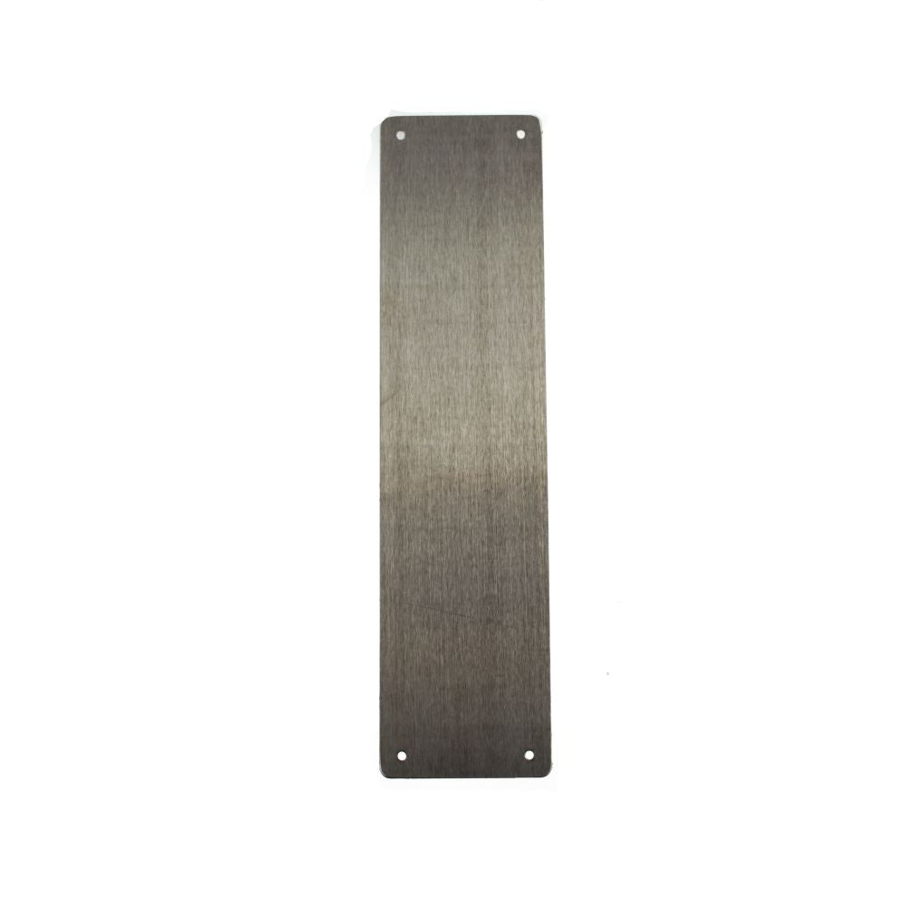 This is an image of CleanTouch Finger Plate Pre drilled with screws 300mm x 75mm - SSS available to order from T.H Wiggans Architectural Ironmongery in Kendal, quick delivery and discounted prices.