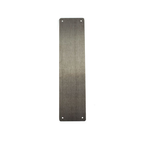 This is an image of CleanTouch Finger Plate Pre drilled with screws 300mm x 75mm - SSS available to order from T.H Wiggans Architectural Ironmongery in Kendal, quick delivery and discounted prices.