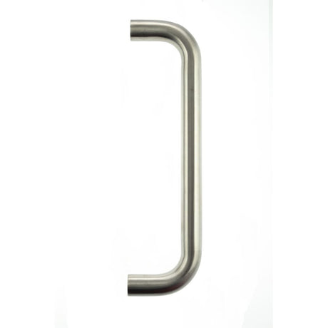 This is an image of CleanTouch Pull Handle [Bolt Through] 300mm x 19mm - Satin Stainless Steel available to order from T.H Wiggans Architectural Ironmongery in Kendal, quick delivery and discounted prices.