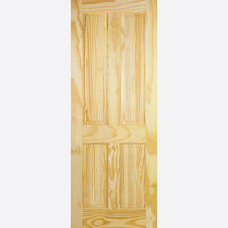This is an image showing LPD - 4P Clear Pine Doors 610 x 1981 available from T.H Wiggans Ironmongery in Kendal, quick delivery at discounted prices.