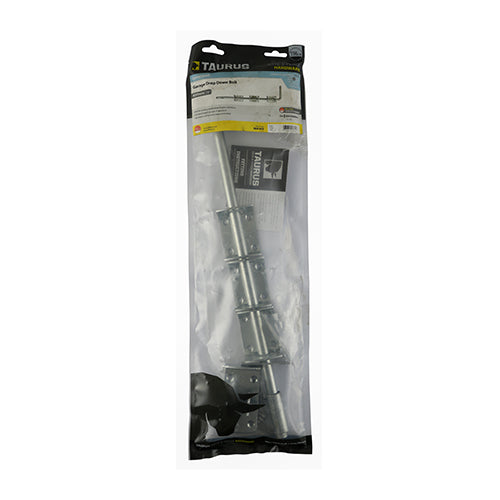 This is an image showing TIMCO Garage Drop Down Bolt - Hot Dipped Galvanised - 18" - 1 Each TIMbag available from T.H Wiggans Ironmongery in Kendal, quick delivery at discounted prices.