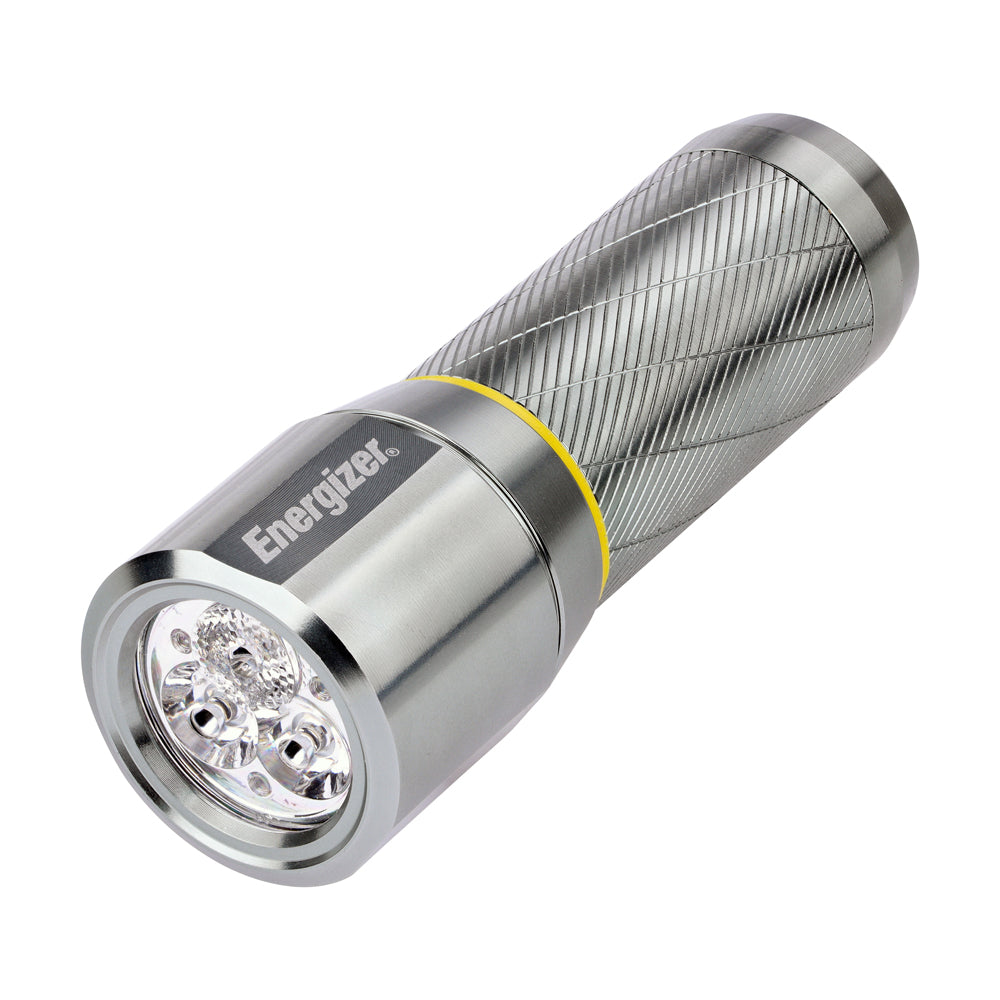 This is an image showing TIMCO Energizer® LED Vision HD Metal Handheld Torch - 270 Lumen - 270 Lumen - 1 Each Backing Card available from T.H Wiggans Ironmongery in Kendal, quick delivery at discounted prices.