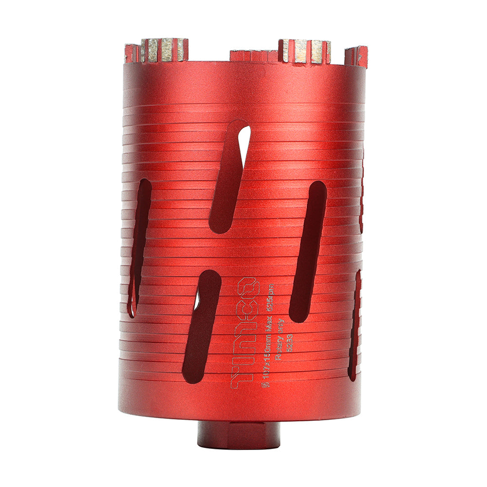 This is an image showing TIMCO Premium Dry Diamond Core Drill Bit - 107 x 150mm - 1 Each Box available from T.H Wiggans Ironmongery in Kendal, quick delivery at discounted prices.