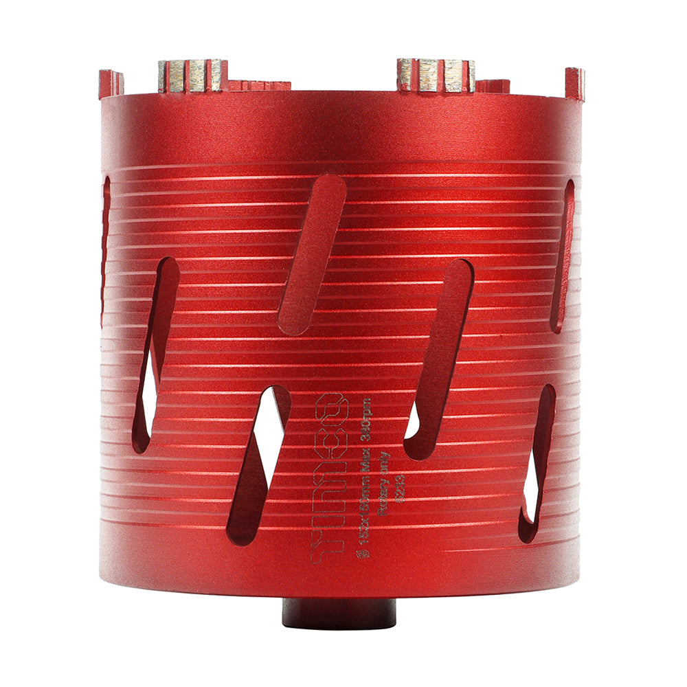 This is an image showing TIMCO Premium Dry Diamond Core Drill Bit - 152 x 150mm - 1 Each Box available from T.H Wiggans Ironmongery in Kendal, quick delivery at discounted prices.