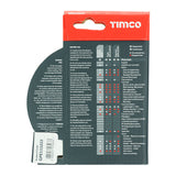 This is an image showing TIMCO General Purpose Diamond Blade - Segmented  - 115 x 22.2 - 1 Each Box available from T.H Wiggans Ironmongery in Kendal, quick delivery at discounted prices.