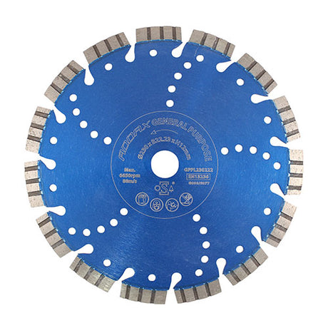 This is an image showing TIMCO Premium Diamond Blade - Turbo Segmented  - 115 x 22.2 - 1 Each Box available from T.H Wiggans Ironmongery in Kendal, quick delivery at discounted prices.