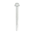 This is an image showing TIMCO Metal Construction Heavy Section Screws - Hex - Self-Drilling - Exterior - Silver Organic - 5.5 x 65 - 100 Pieces Box available from T.H Wiggans Ironmongery in Kendal, quick delivery at discounted prices.