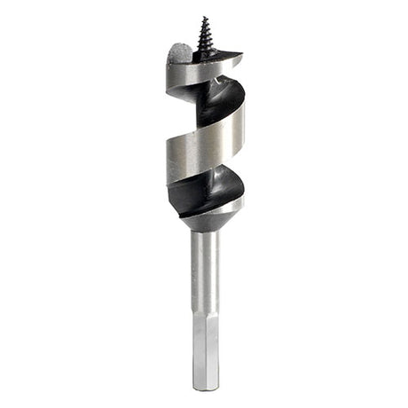 This is an image showing TIMCO Wood Auger Bit - Hex Shank - 10.0 x 100 - 1 Each Tube available from T.H Wiggans Ironmongery in Kendal, quick delivery at discounted prices.