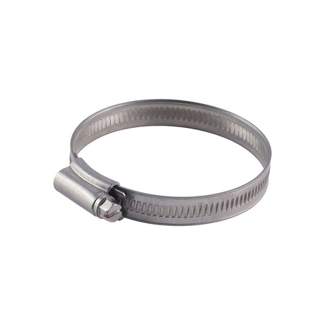 This is an image showing TIMCO Hose Clips - Stainless Steel - 55 - 70mm - 10 Pieces Bag available from T.H Wiggans Ironmongery in Kendal, quick delivery at discounted prices.