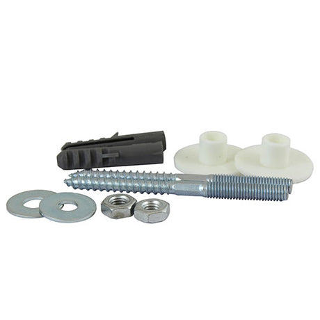 This is an image showing TIMCO Basin Fixing Kit - Heavy Duty - Heavy Duty Kit - 2 Pieces TIMpac available from T.H Wiggans Ironmongery in Kendal, quick delivery at discounted prices.