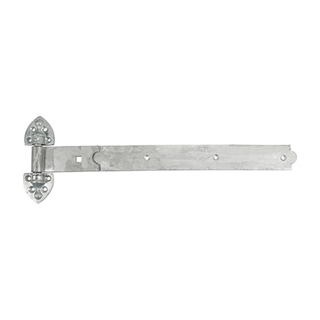 This is an image showing TIMCO Pair of Heavy Reversible Hinges - Hot Dipped Galvanised - 350mm - 1 Each Plain Bag available from T.H Wiggans Ironmongery in Kendal, quick delivery at discounted prices.
