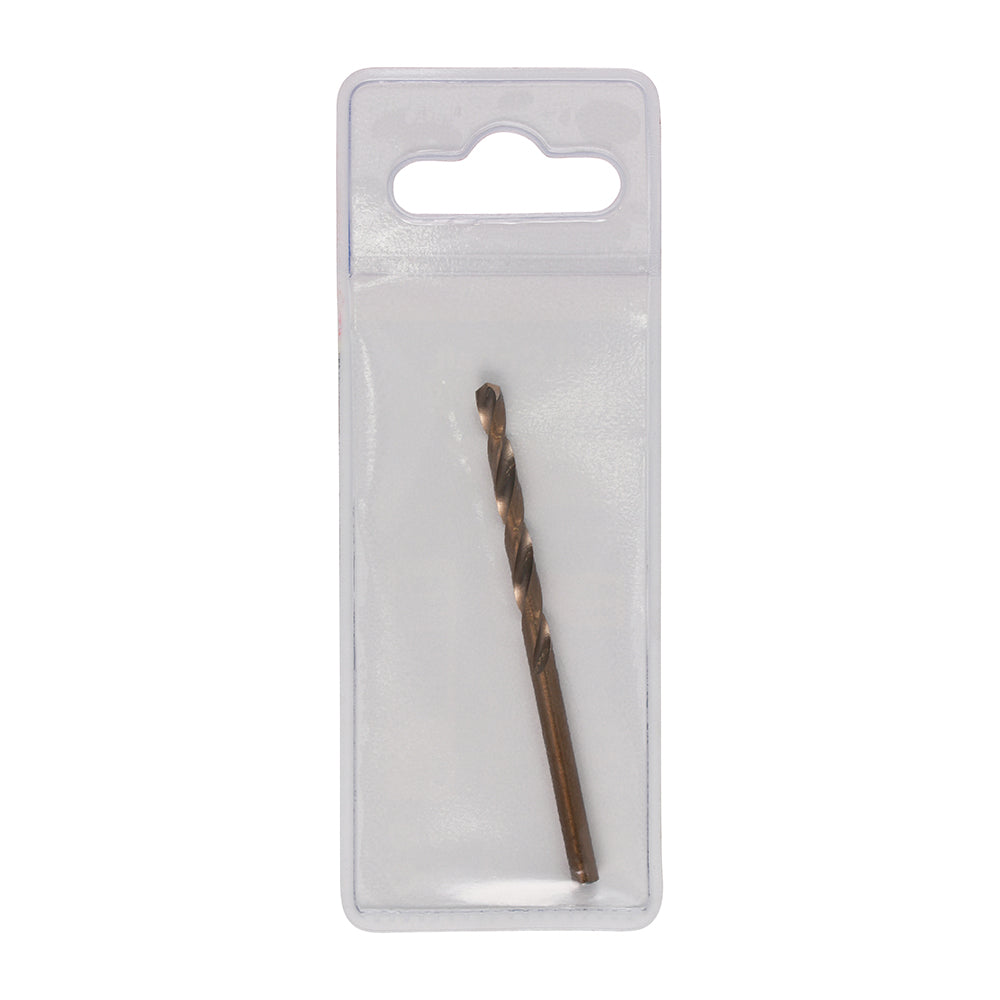 This is an image showing TIMCO Ground Jobber Drills - Cobalt M35 - 4.0mm - 1 Each Wallet available from T.H Wiggans Ironmongery in Kendal, quick delivery at discounted prices.