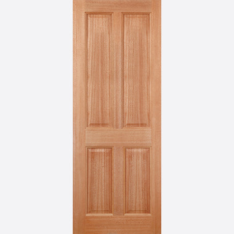 This is an image showing LPD - Colonial 4P Hardwood M&T Doors 915 x 2135 available from T.H Wiggans Ironmongery in Kendal, quick delivery at discounted prices.