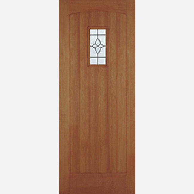 This is an image showing LPD - Cottage 1L Hardwood Doors 915 x 2135 available from T.H Wiggans Ironmongery in Kendal, quick delivery at discounted prices.