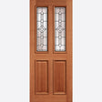 This is an image showing LPD - Derby 2L Hardwood Doors 864 x 2083 available from T.H Wiggans Ironmongery in Kendal, quick delivery at discounted prices.
