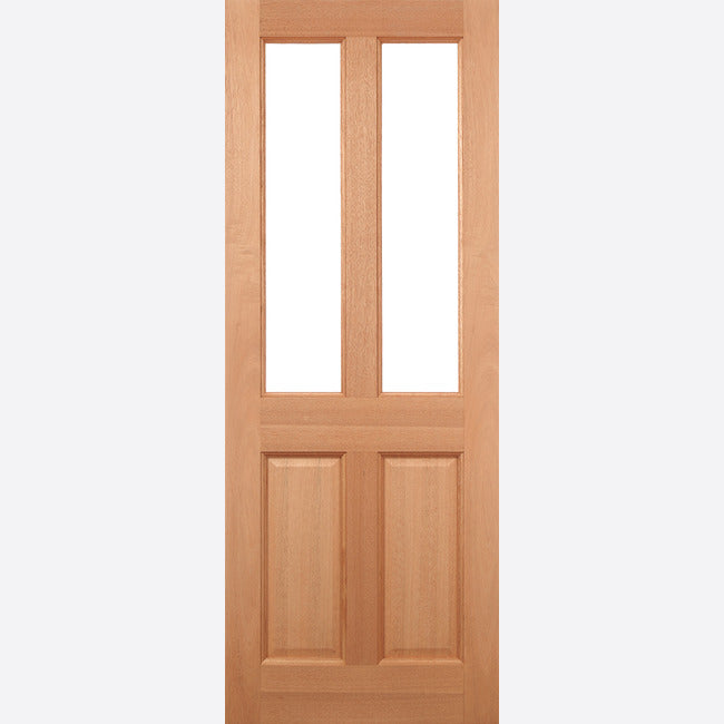 This is an image showing LPD - Malton 2L Unglazed External Hardwood M&T Doors 915 x 2135 available from T.H Wiggans Ironmongery in Kendal, quick delivery at discounted prices.