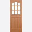 This is an image showing LPD - Stable 9L Hardwood M&T Doors 813 x 2032 available from T.H Wiggans Ironmongery in Kendal, quick delivery at discounted prices.